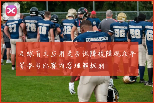 足球盲文应用是否保障视障观众平等参与比赛内容理解权利